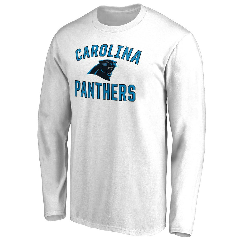 Carolina Panthers Victory Arch Long Sleeve T-Shirt White - NFL