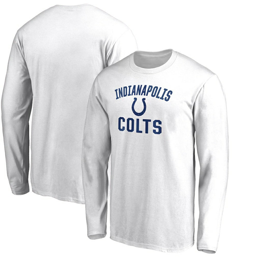Indianapolis Colts Victory Arch Long Sleeve T-Shirt White - NFL