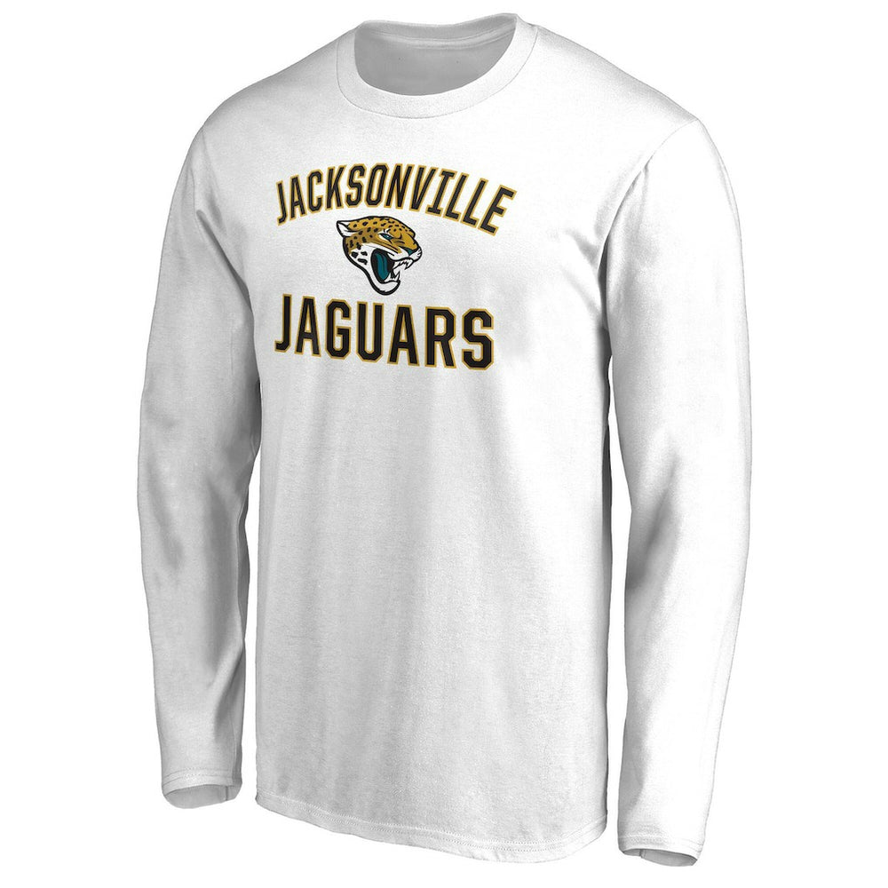 Jacksonville Jaguars Victory Arch Long Sleeve T-Shirt White - NFL