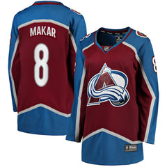Cale Makar Colorado Avalanche - Fanatics Women's Home Breakaway Player Jersey Maroon