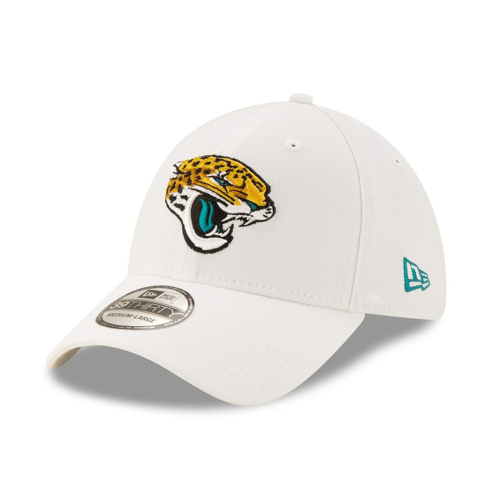 Jacksonville Jaguars New Era Iced 39THIRTY Flex Hat White - NFL