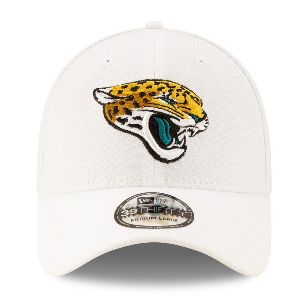 Jacksonville Jaguars New Era Iced 39THIRTY Flex Hat White - NFL
