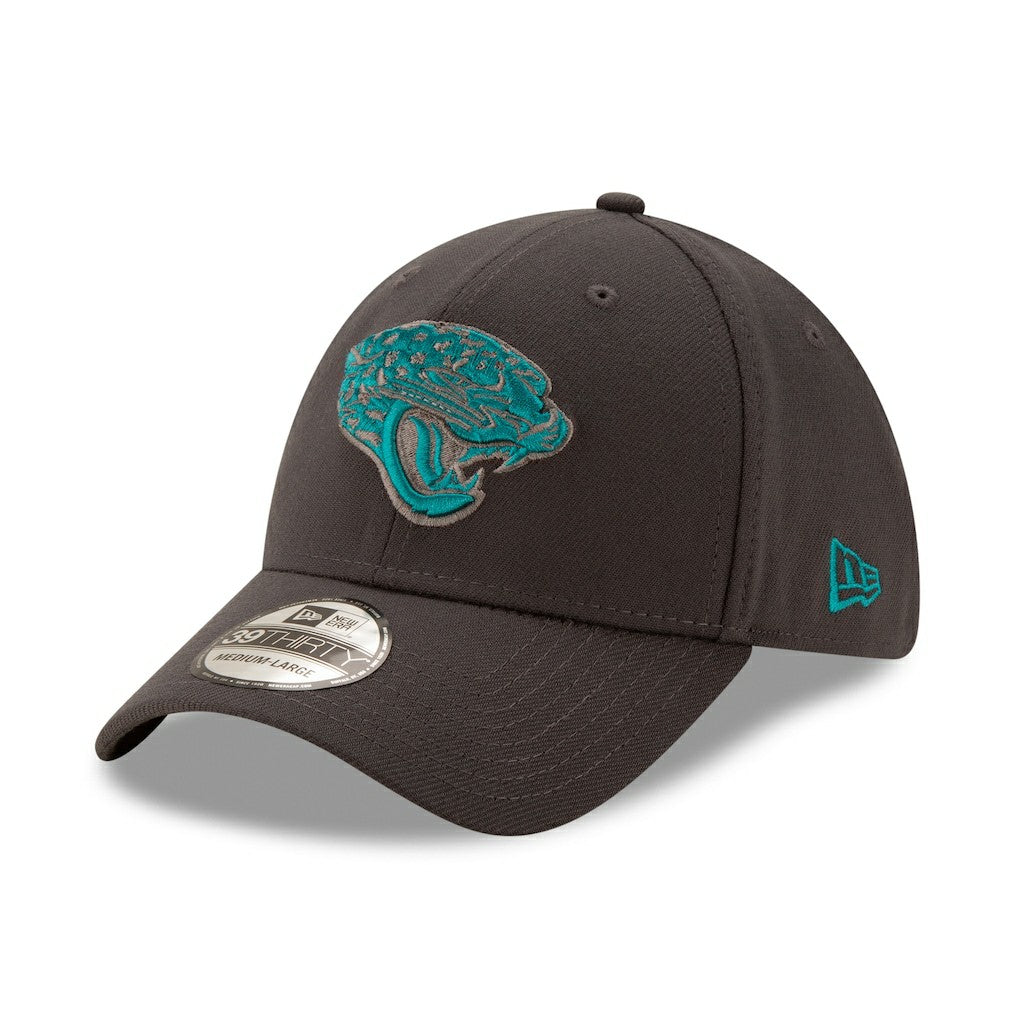 Jacksonville Jaguars New Era Storm 39THIRTY Flex Hat Graphite - NFL