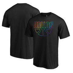 NBA - Dallas Mavericks Team Pride Wordmark T-Shirt - Black