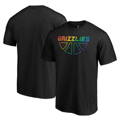 NBA - Memphis Grizzlies Team Pride Wordmark T-Shirt - Black