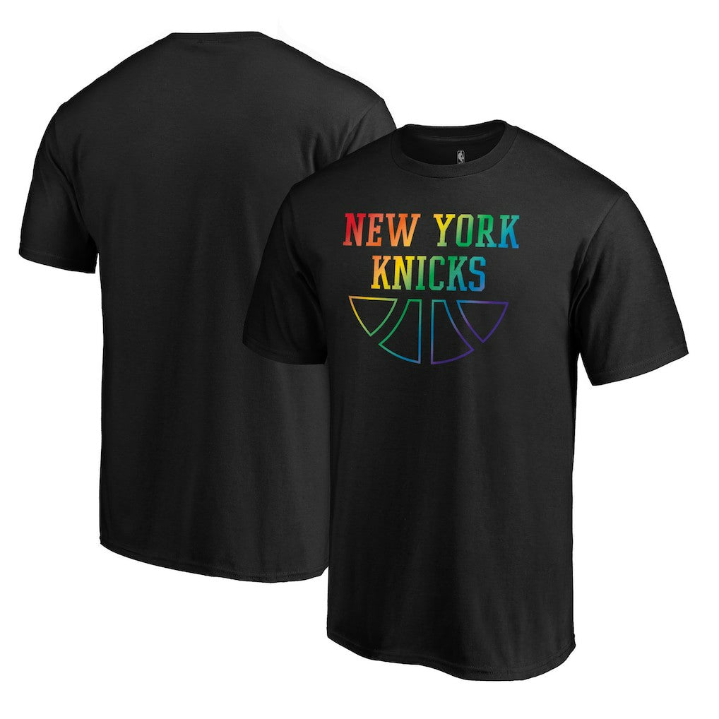 NBA - New York Knicks Team Pride Wordmark T-Shirt - Black