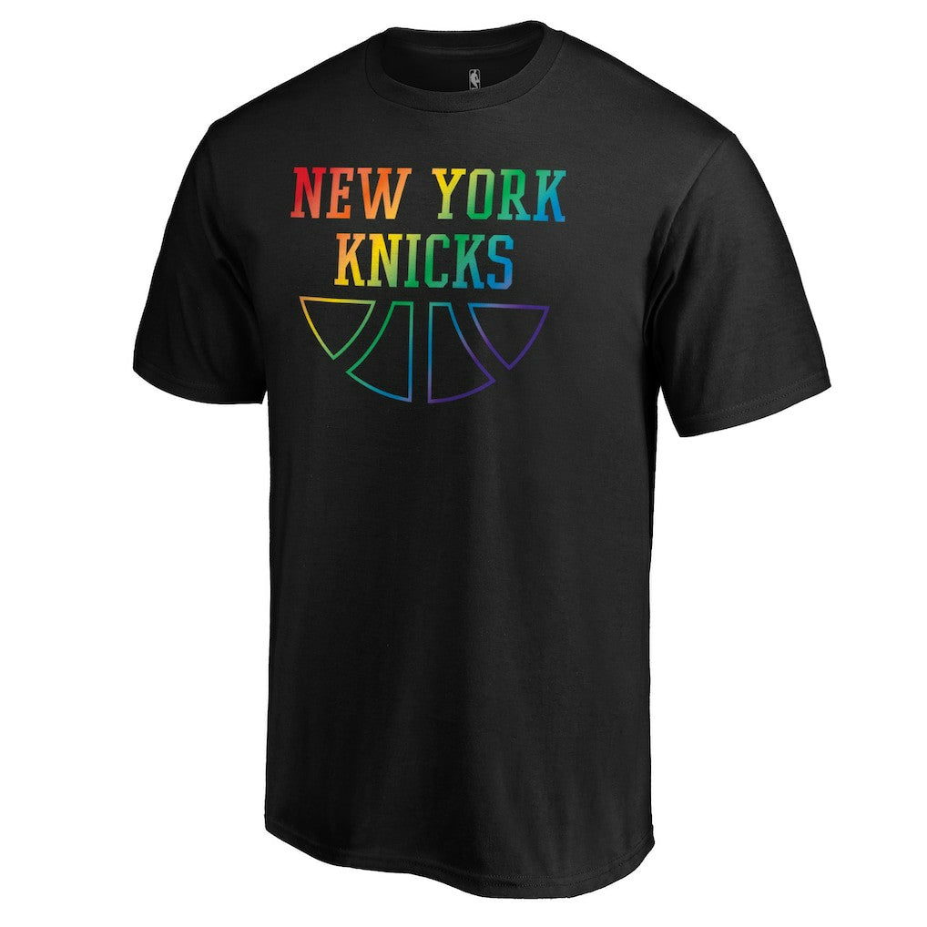 NBA - New York Knicks Team Pride Wordmark T-Shirt - Black