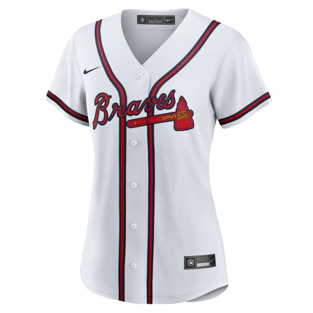 Atlanta Braves Nike Women's Home Replica Team Jersey - White | MLB Jerseys