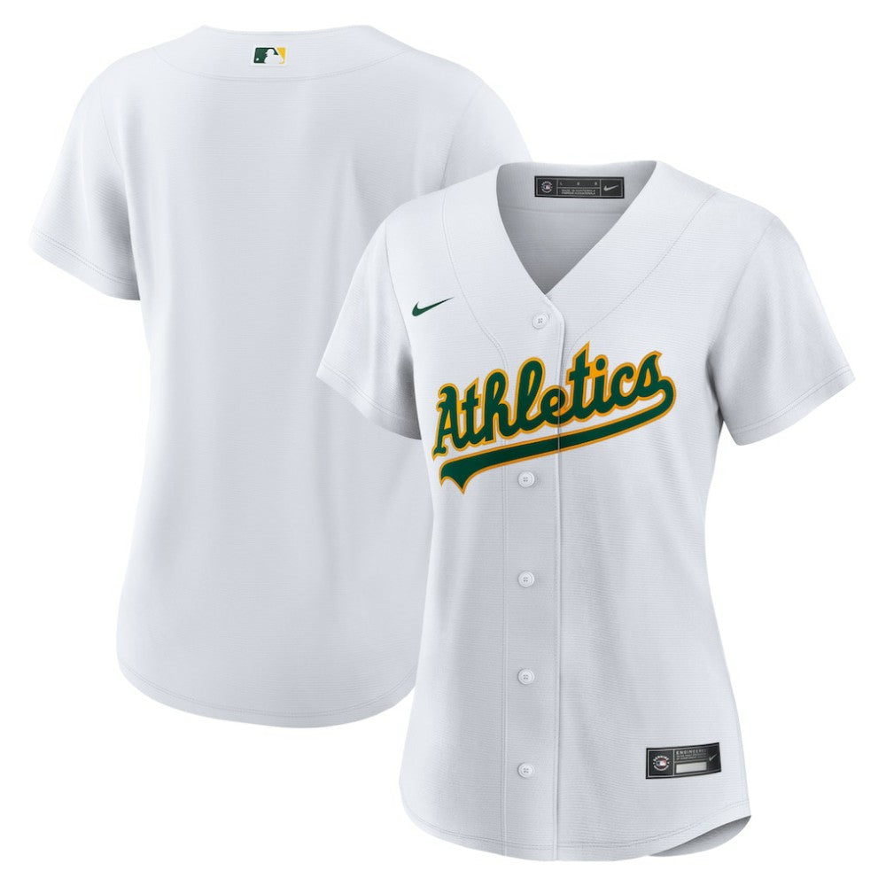 Athletics Nike Women's Home Replica Team Jersey - White | MLB Jerseys