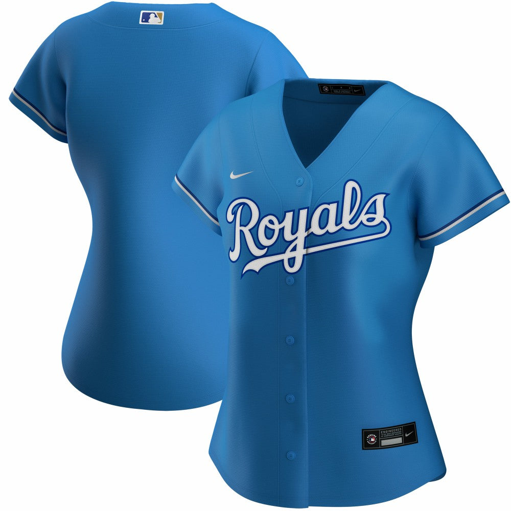 Kansas City Royals Nike Women's Alternate Replica Team Jersey Lifestyle