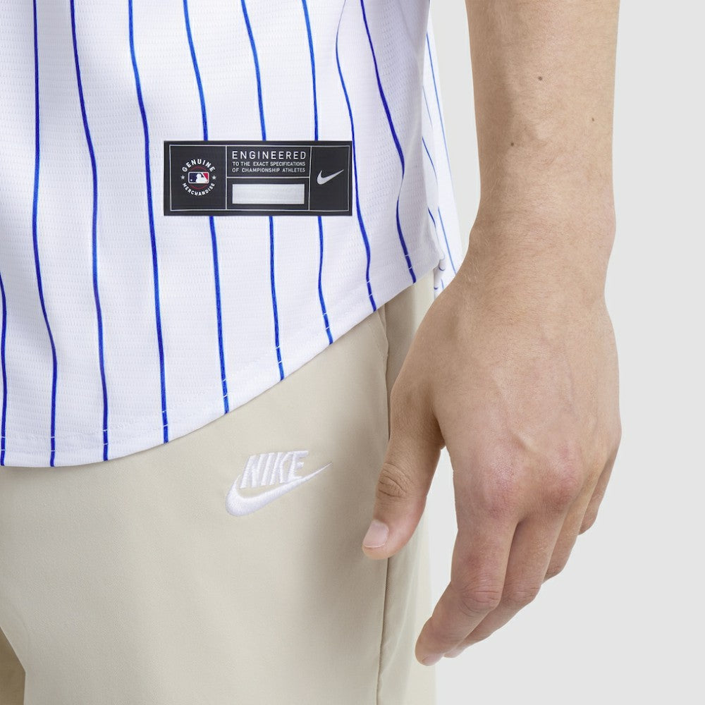 New York Mets Nike Home Replica Team Jersey Lifestyle