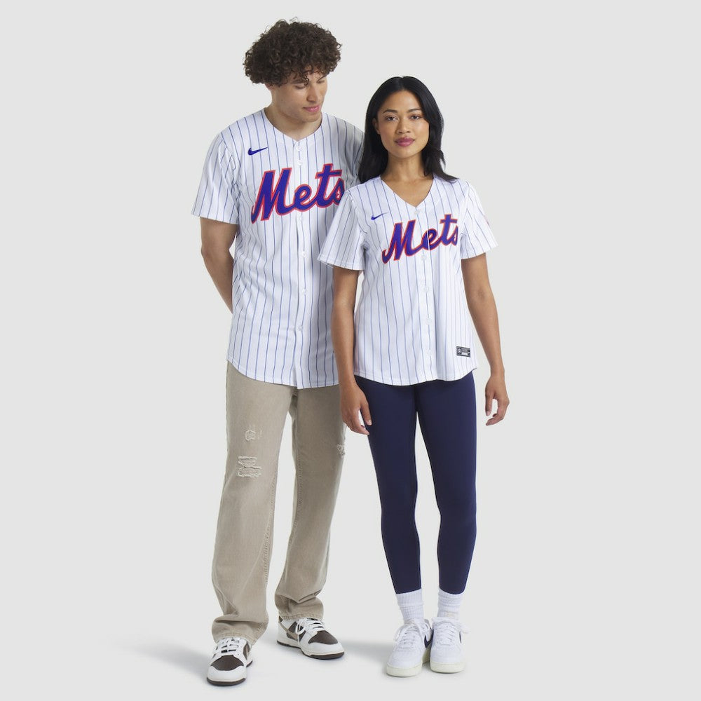 New York Mets Nike Home Replica Team Jersey Lifestyle