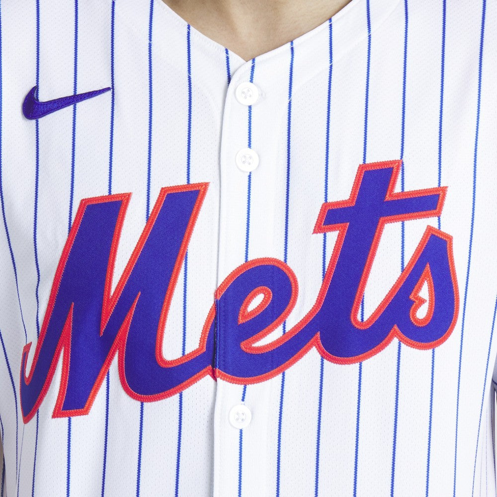 New York Mets Nike Home Replica Team Jersey Lifestyle
