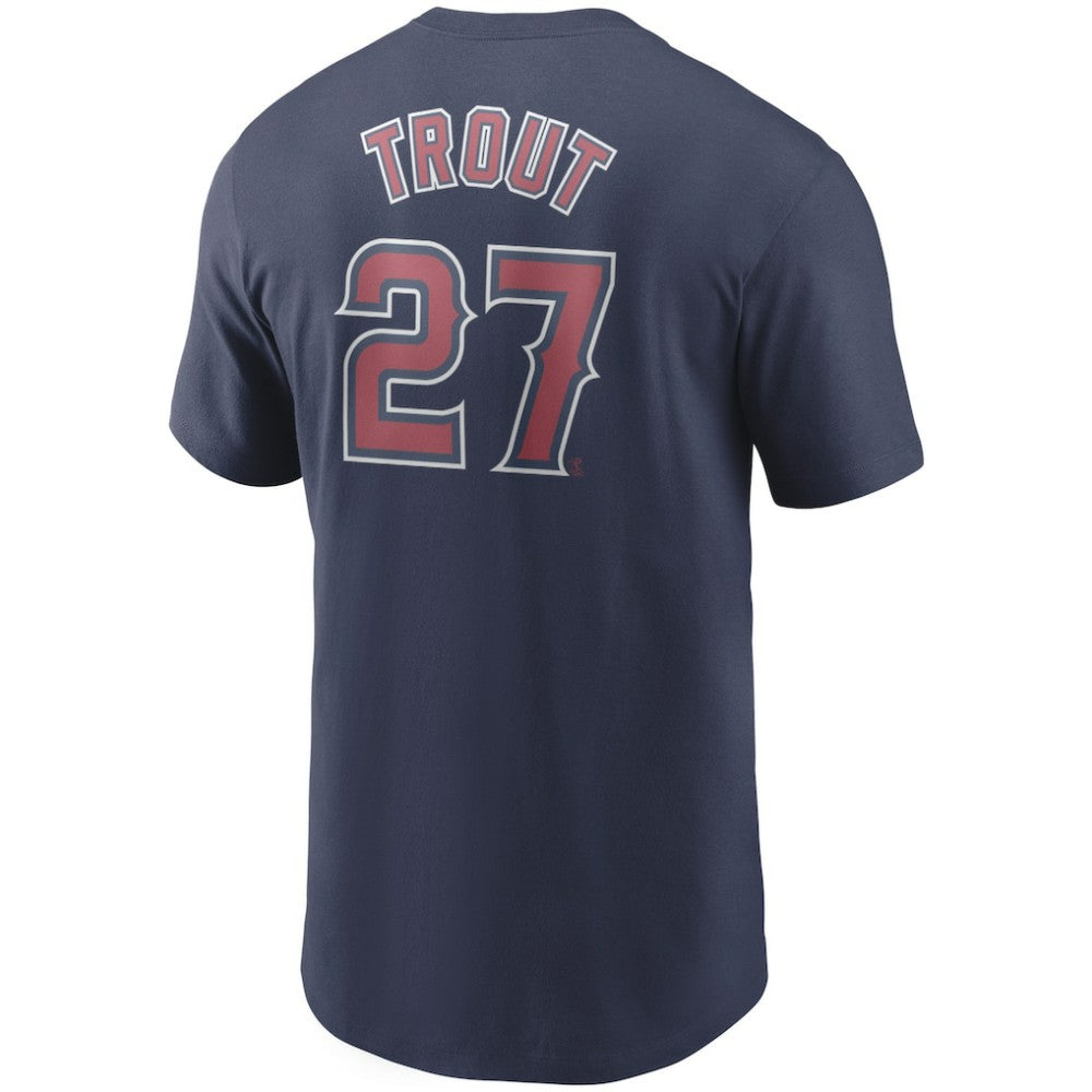 Mike Trout Los Angeles Angels Nike Name & Number T-Shirt Online