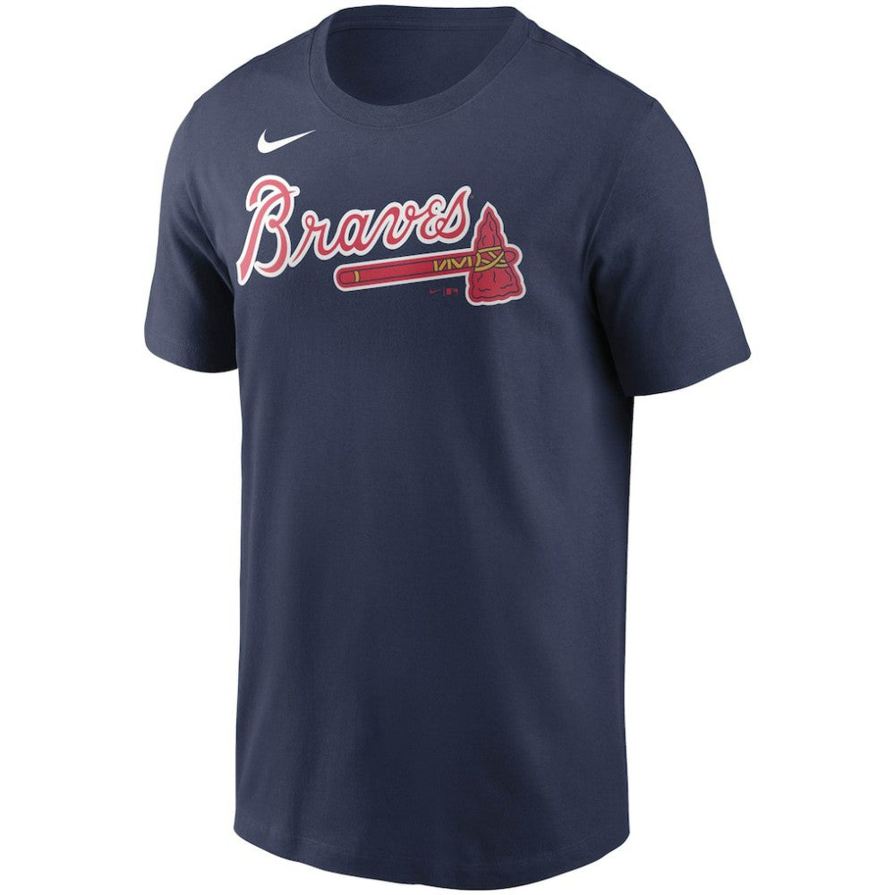 Ozzie Albies Atlanta Braves Nike Fuse Name & Number T-Shirt Clearance