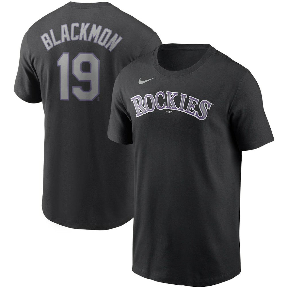 Charlie Blackmon Colorado Rockies Nike Name & Number T-Shirt Sale
