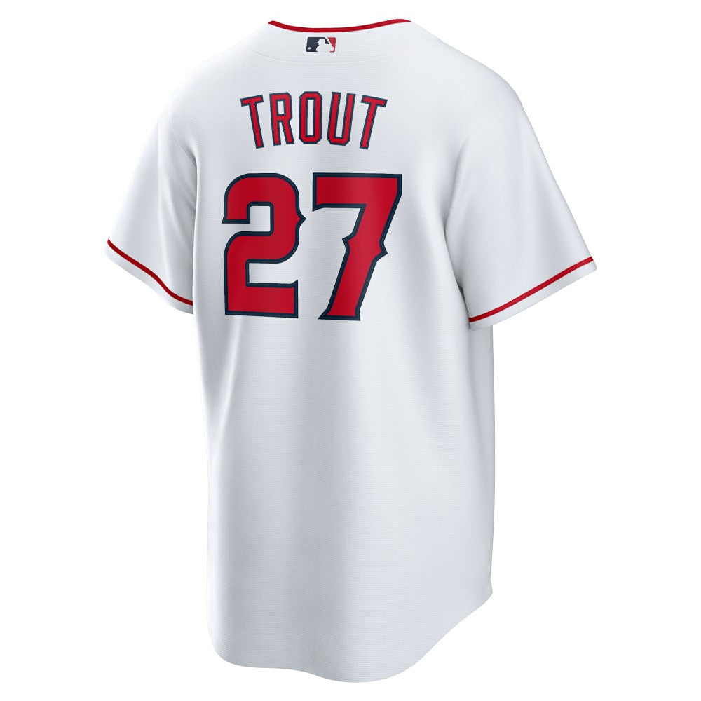Mike Trout Los Angeles Angels Nike Home Replica Player Name Jersey Sale