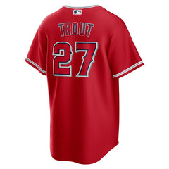 Mike Trout Los Angeles Angels Nike Alternate Replica Player Name Jersey Online