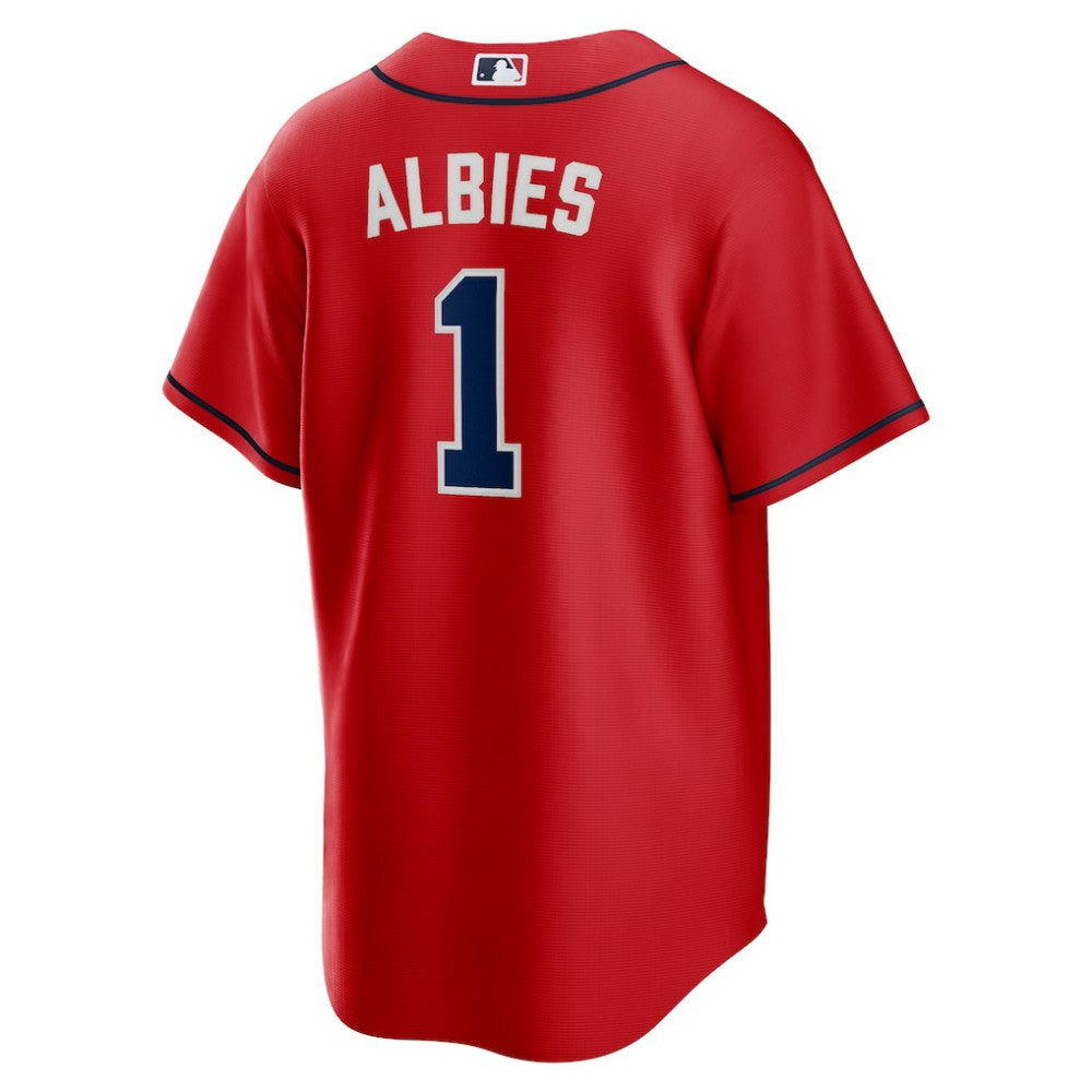 Ozzie Albies Atlanta Braves Nike Alternate 2 Replica Jersey Clearance