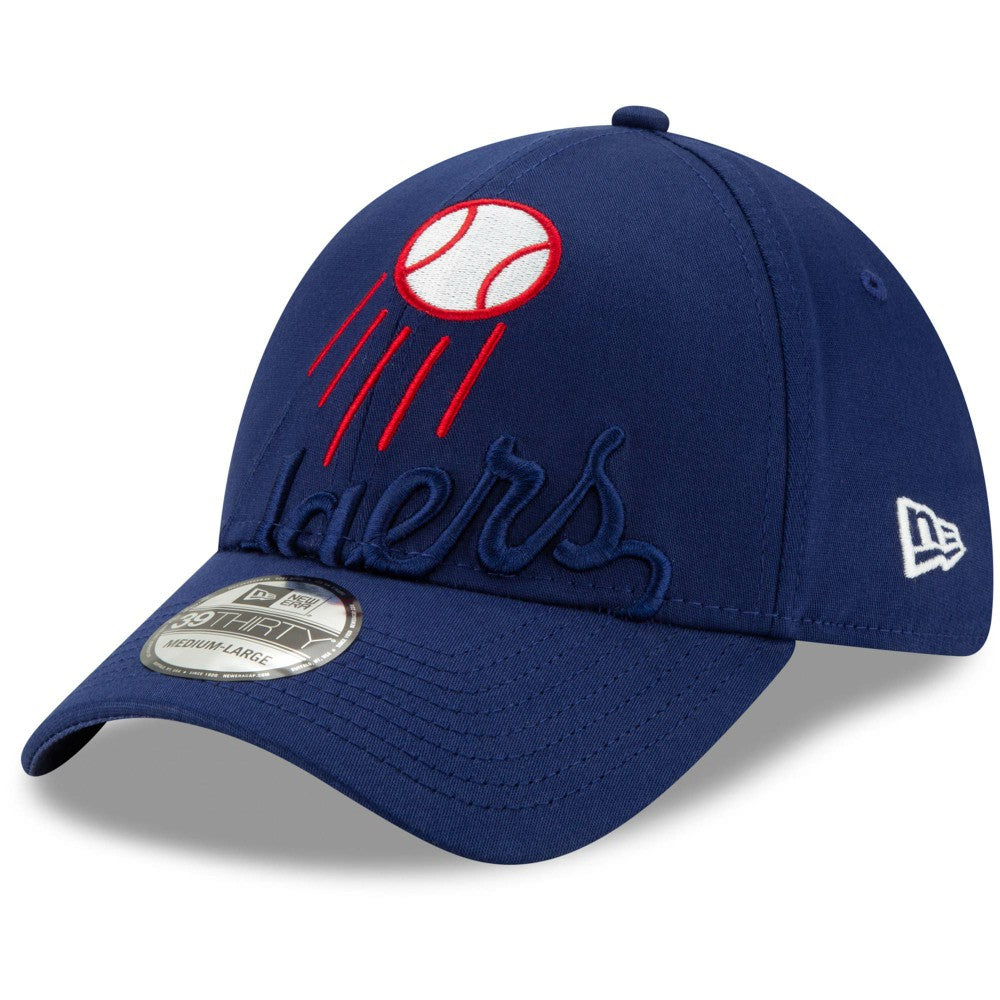 Los Angeles Dodgers New Era Logo Elements 39THIRTY Flex Hat Lifestyle
