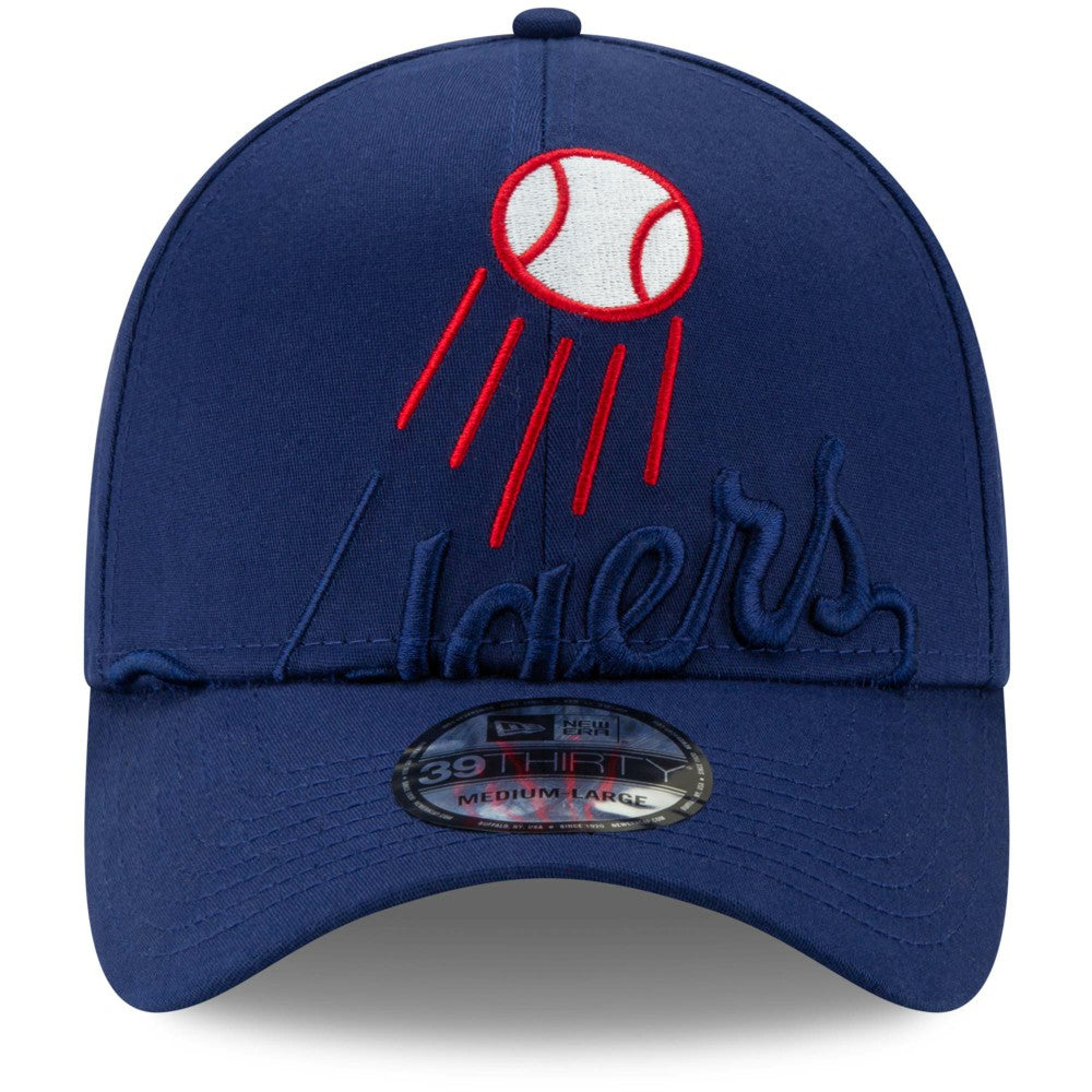 Los Angeles Dodgers New Era Logo Elements 39THIRTY Flex Hat Lifestyle