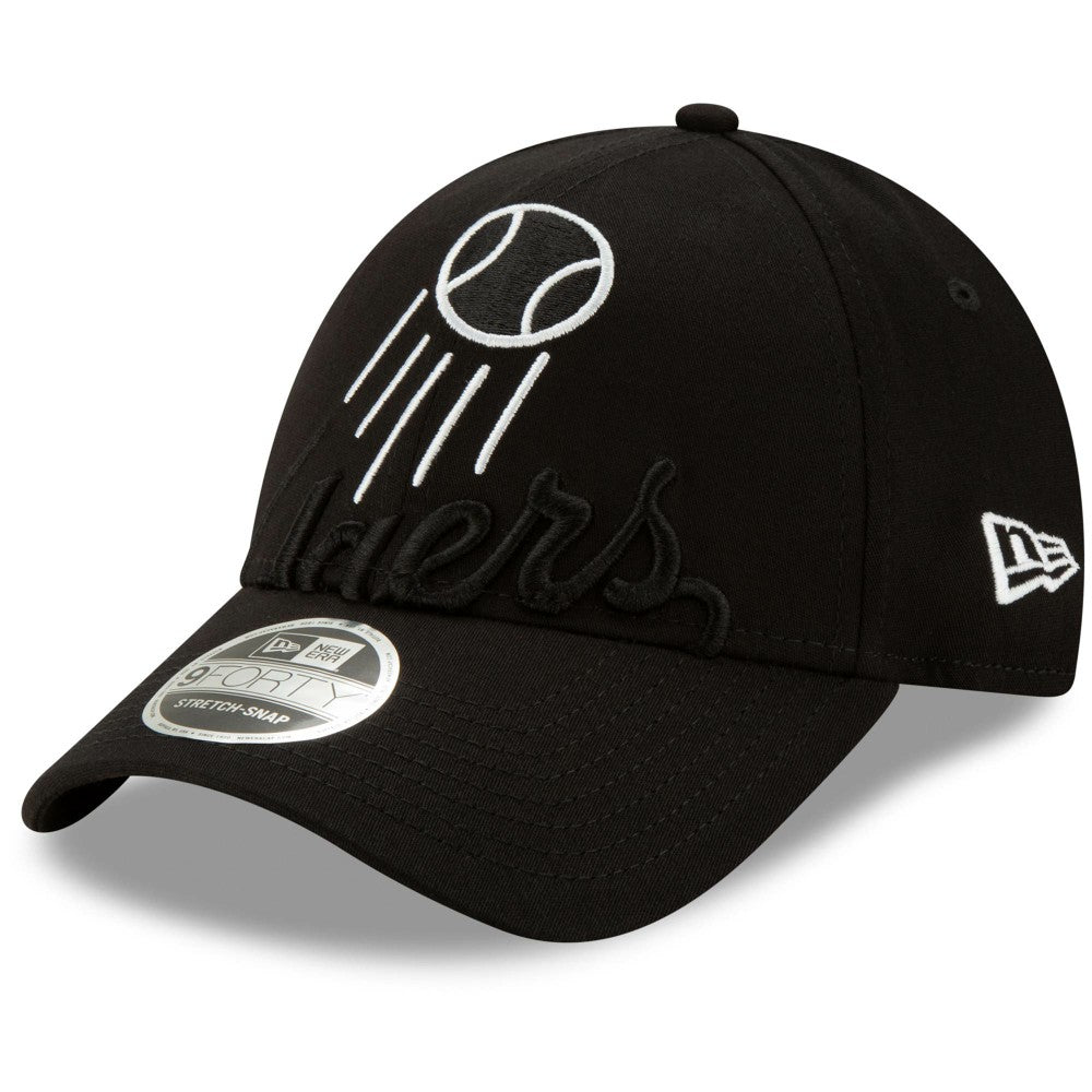 Los Angeles Dodgers New Era Monochrome Logo Elements Stretch Snapback 9FORTY Adjustable Hat Online