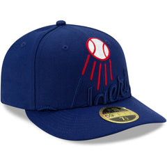 Los Angeles Dodgers New Era Logo Elements Low Profile 59FIFTY Fitted Hat for sale