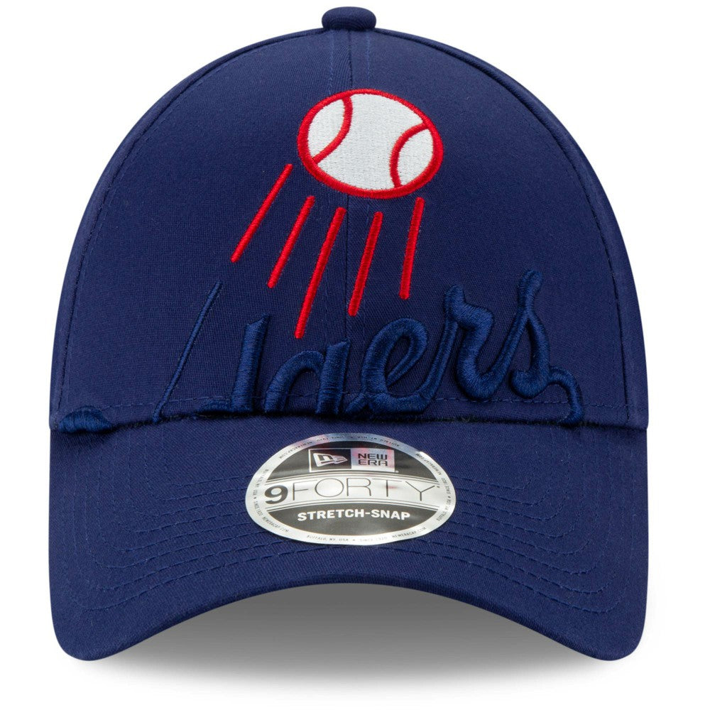 Los Angeles Dodgers New Era Logo Elements Stretch Snapback 9FORTY Adjustable Hat discount