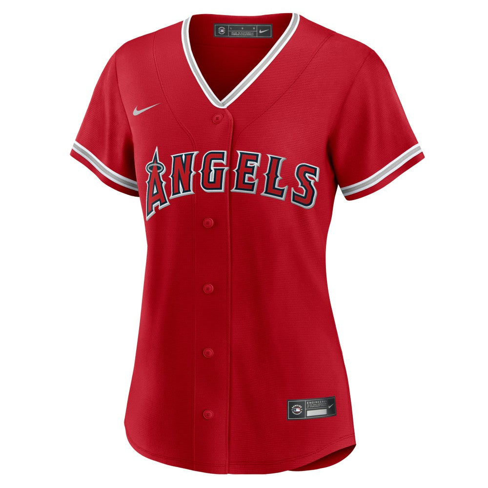 Mike Trout Los Angeles Angels Nike Women's Alternate Replica Player Jersey Near Me