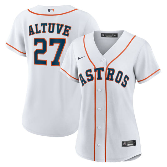 Jose Altuve Houston Astros Nike Women's Home Replica Player Jersey - White | MLB Jerseys