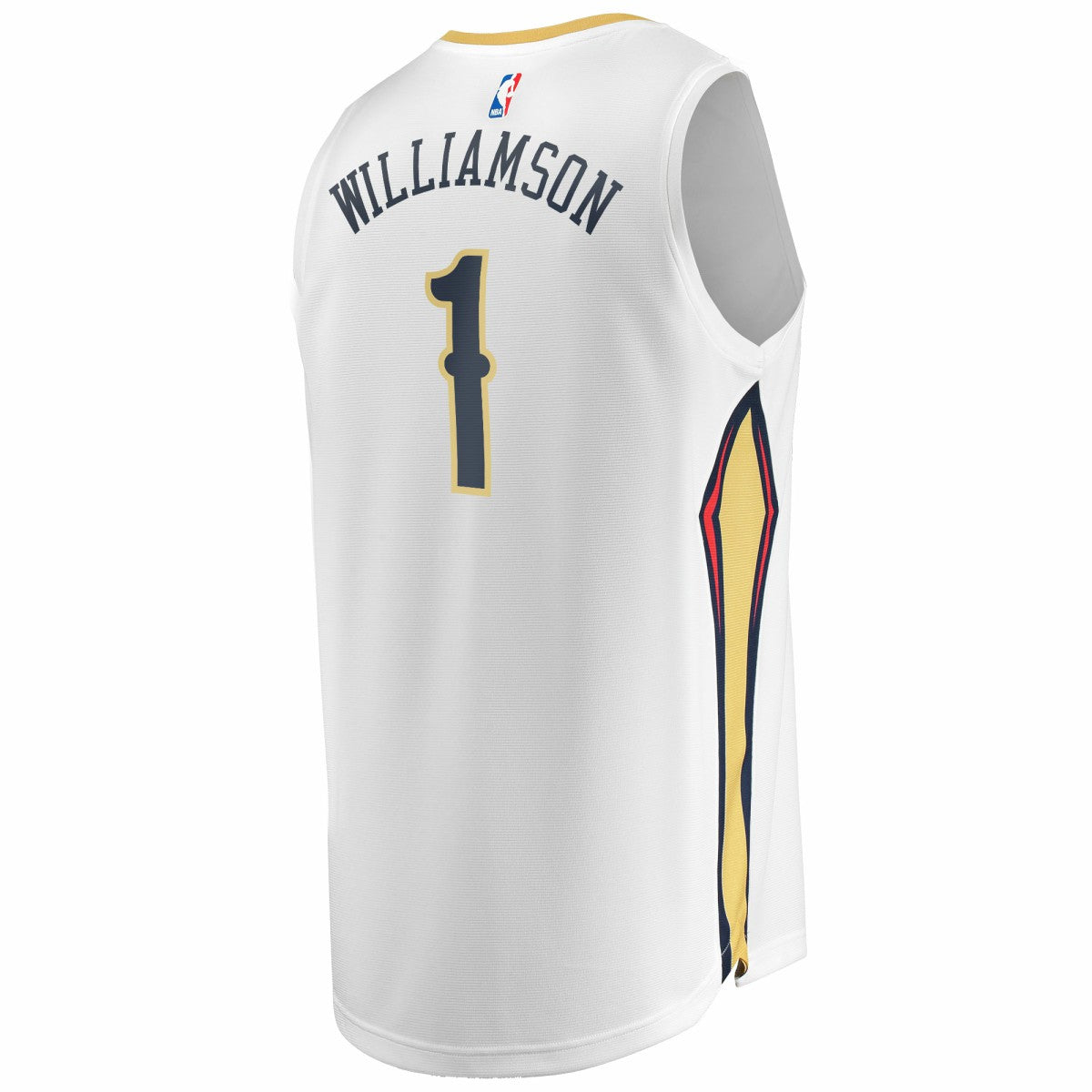 Fanatics - Zion Williamson New Orleans Pelicans Replica Fast Break Jersey White - Association Edition