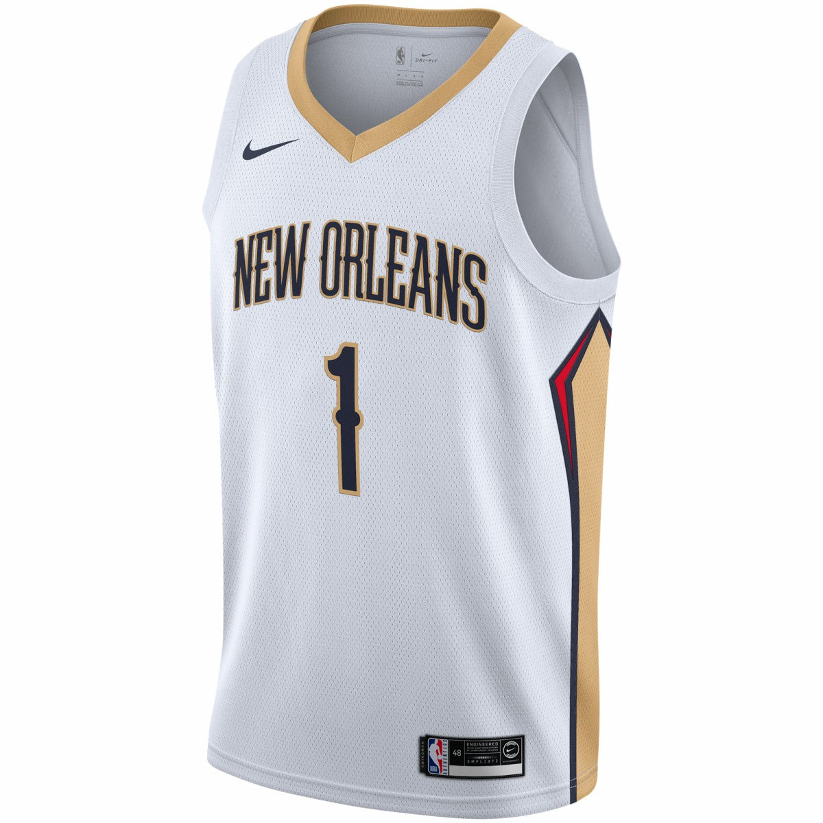 Nike - Zion Williamson New Orleans Pelicans 2019/2020 Swingman Jersey - Association Edition - White