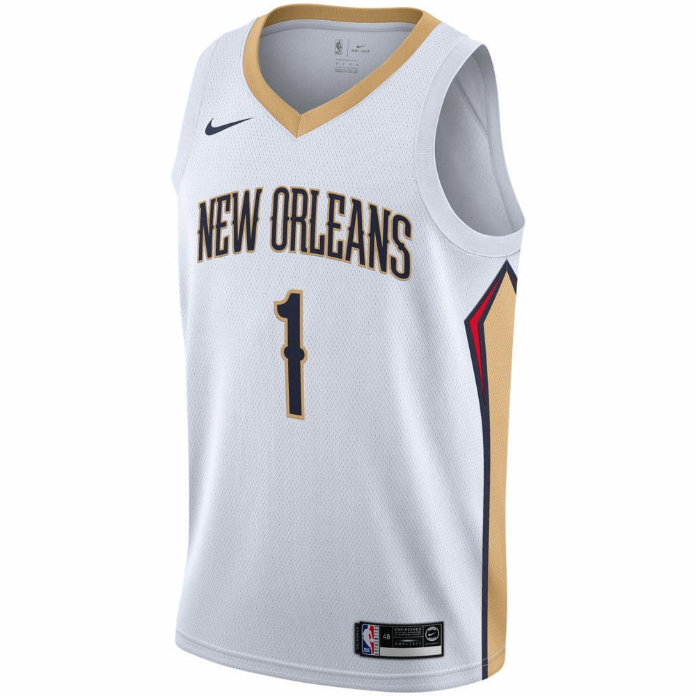 Nike - Zion Williamson New Orleans Pelicans 2019/2020 Swingman Jersey - Association Edition - White
