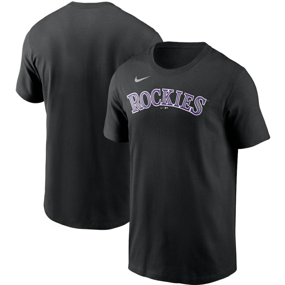 Colorado Rockies Nike Team Wordmark T-Shirt Online