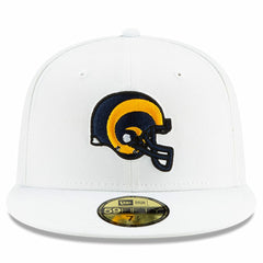 Los Angeles Rams New Era Historic Omaha 59FIFTY Fitted Hat White - NFL