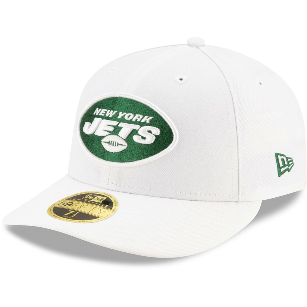 New York Jets New Era Omaha Low Profile 59FIFTY Fitted Hat White - NFL