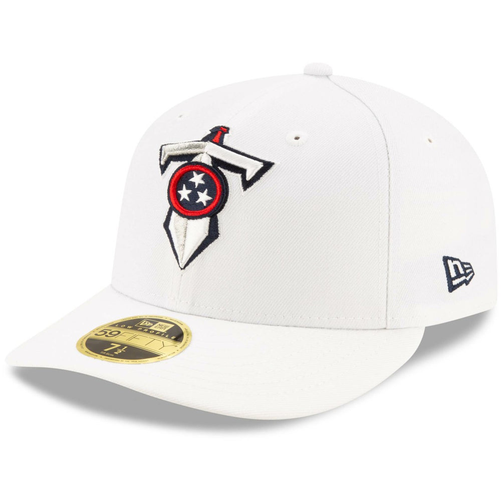 Tennessee Titans New Era Omaha Low Profile 59FIFTY Fitted Hat White - NFL