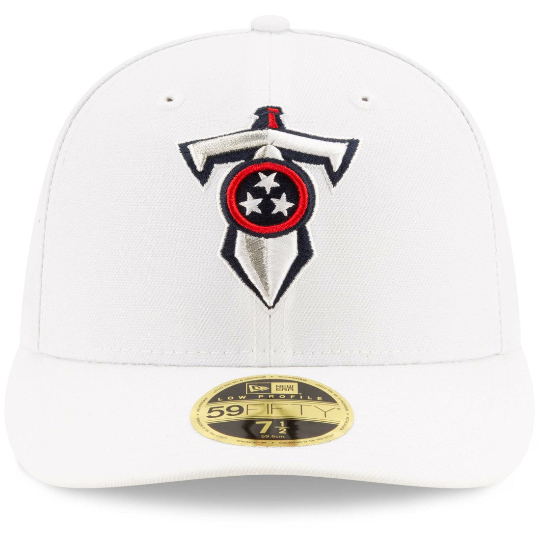 Tennessee Titans New Era Omaha Low Profile 59FIFTY Fitted Hat White - NFL
