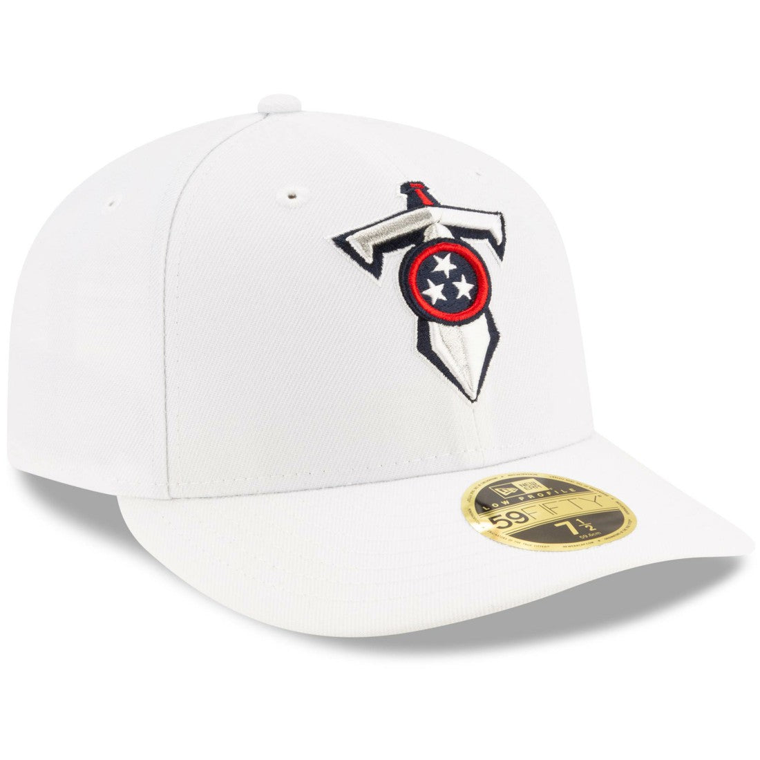 Tennessee Titans New Era Omaha Low Profile 59FIFTY Fitted Hat White - NFL