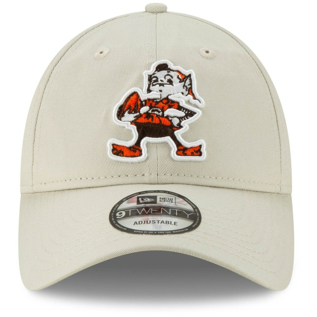 Cleveland Browns New Era Historic Playmaker 9TWENTY Adjustable Hat Khaki - NFL