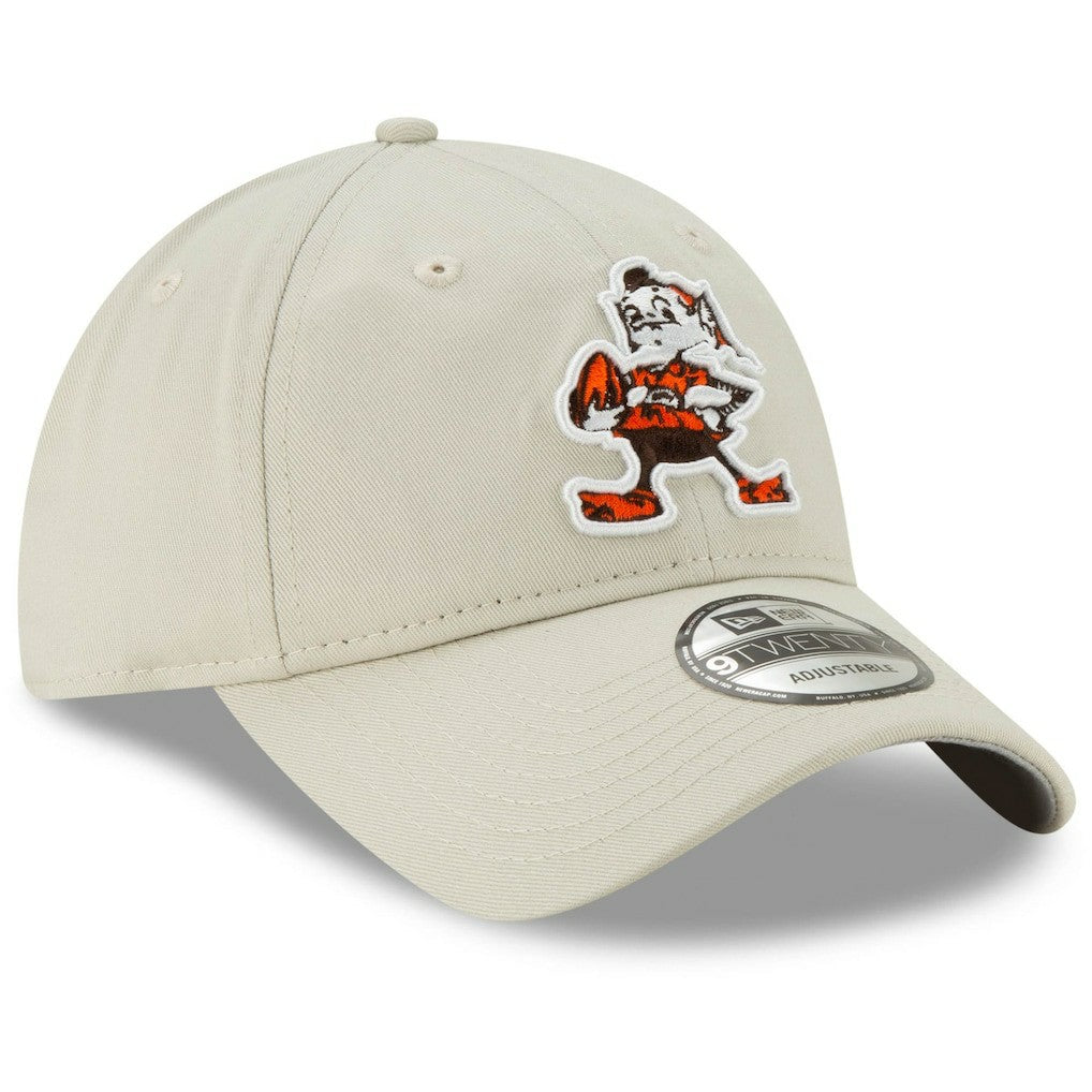 Cleveland Browns New Era Historic Playmaker 9TWENTY Adjustable Hat Khaki - NFL