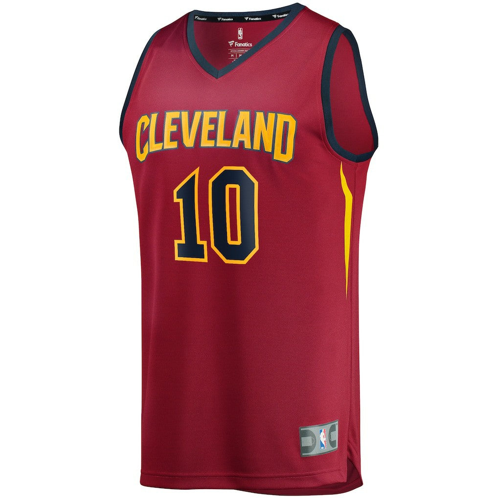 Fanatics - Darius Garland Cleveland Cavaliers Youth Replica Fast Break Jersey Wine - Icon Edition