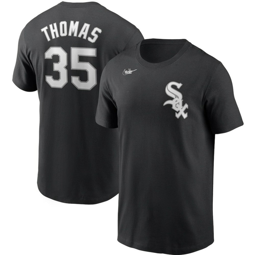 Frank Thomas Chicago White Sox Nike Cooperstown Collection Name & Number T-Shirt On Sale