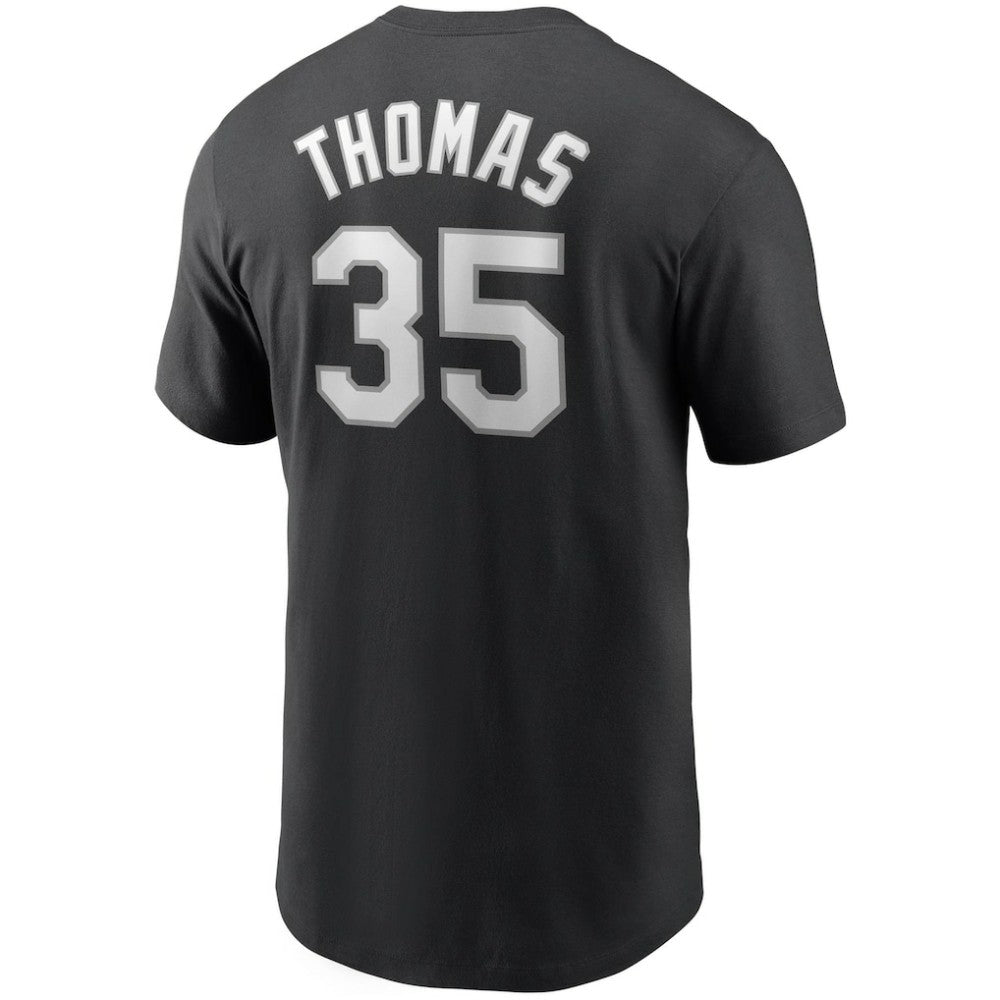 Frank Thomas Chicago White Sox Nike Cooperstown Collection Name & Number T-Shirt On Sale