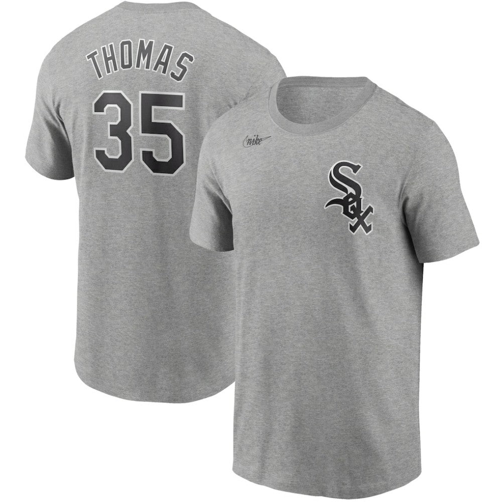 Frank Thomas Chicago White Sox Nike Cooperstown Collection Name & Number T-Shirt Clearance