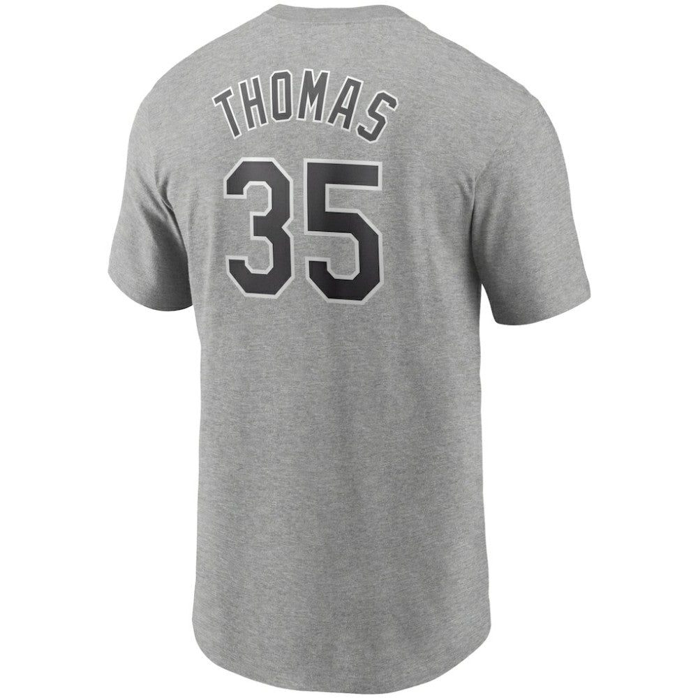 Frank Thomas Chicago White Sox Nike Cooperstown Collection Name & Number T-Shirt Clearance