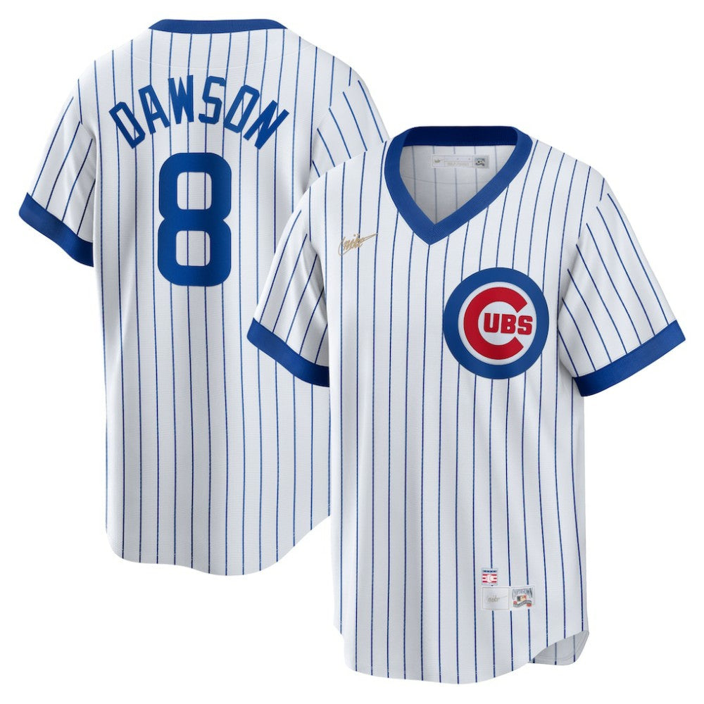 Andre Dawson Chicago Cubs Nike Home Cooperstown Collection Player Jersey Clearance