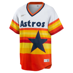 Nolan Ryan Houston Astros Nike Home Cooperstown Collection Player Jersey Lifestyle