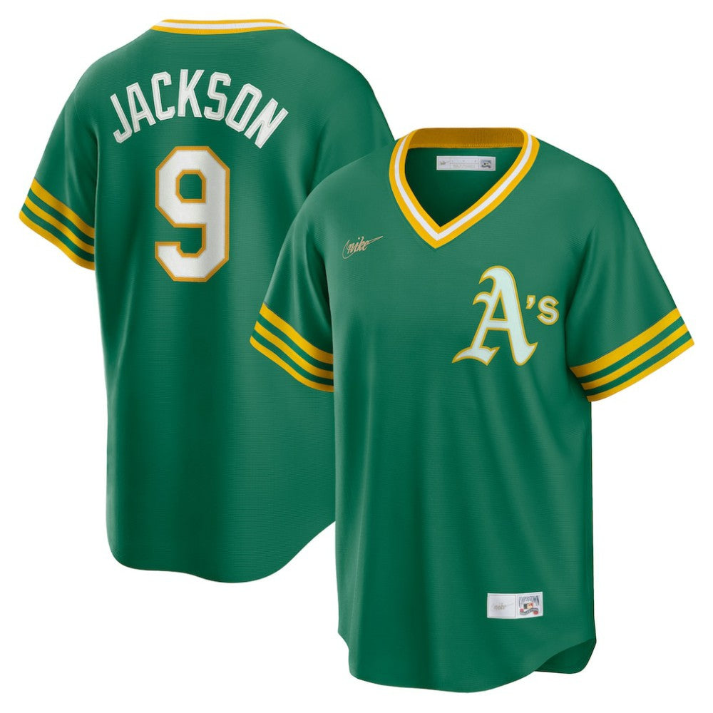 Reggie Jackson Athletics Nike Road Cooperstown Collection Player Jersey Clearance