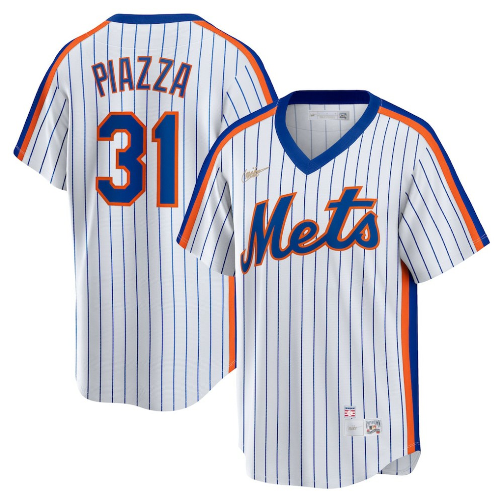 Mike Piazza New York Mets Nike Home Cooperstown Collection Player Jersey Online